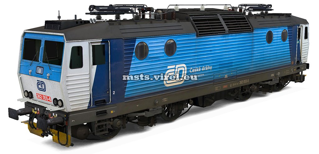 ČD 362 055-6 v2 | MSTS & Open Rails Katalóg